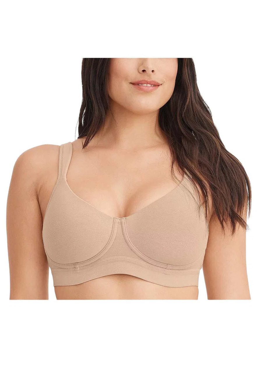 Jockey Cooling Cotton Full Coverage Lined Wirefree Bra Light -